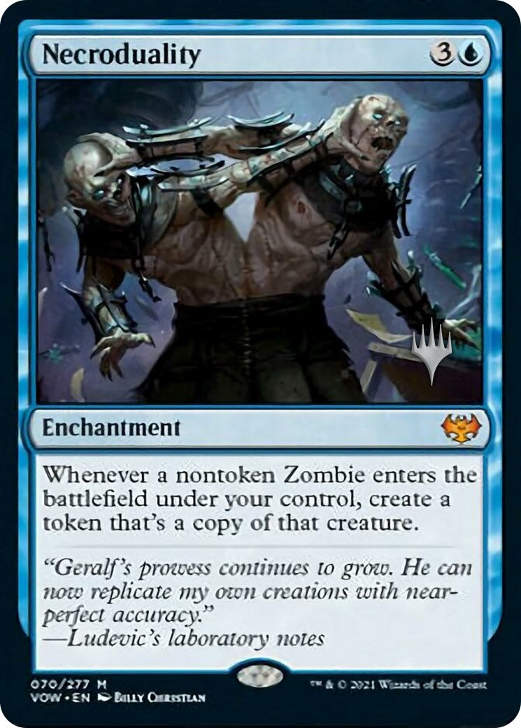 Necroduality (Promo Pack) [Aetherdrift Promos] | Good Games Cannington