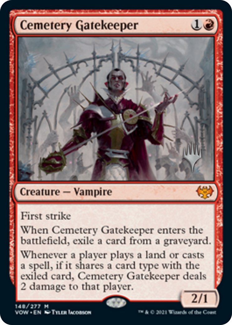 Cemetery Gatekeeper [Aetherdrift Promos] | Good Games Cannington