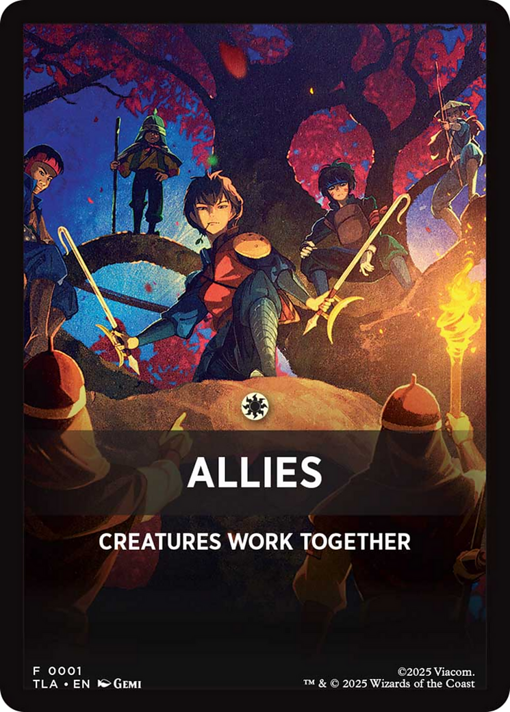 Allies Theme Card [Avatar: The Last Airbender: Eternal-Legal] | Good Games Cannington