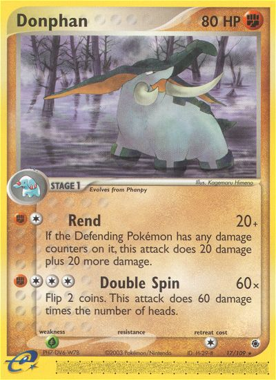 Donphan (17/109) [EX: Ruby & Sapphire] | Good Games Cannington