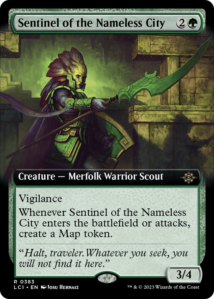 Sentinel of the Nameless City (Extended Art) [The Lost Caverns of Ixalan] | Good Games Cannington