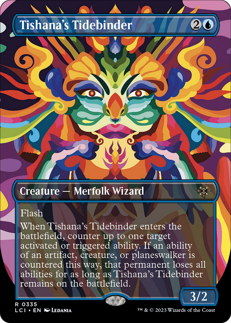 Tishana's Tidebinder (Borderless) [The Lost Caverns of Ixalan] | Good Games Cannington