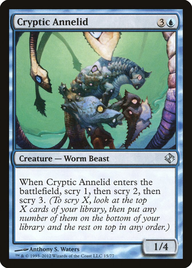 Cryptic Annelid [Duel Decks: Venser vs. Koth] | Good Games Cannington