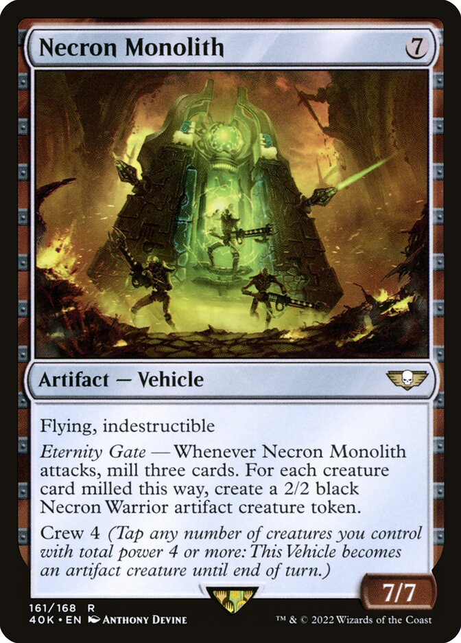 Necron Monolith 161 (Universes Beyond: Warhammer 40,000)  | Good Games Cannington