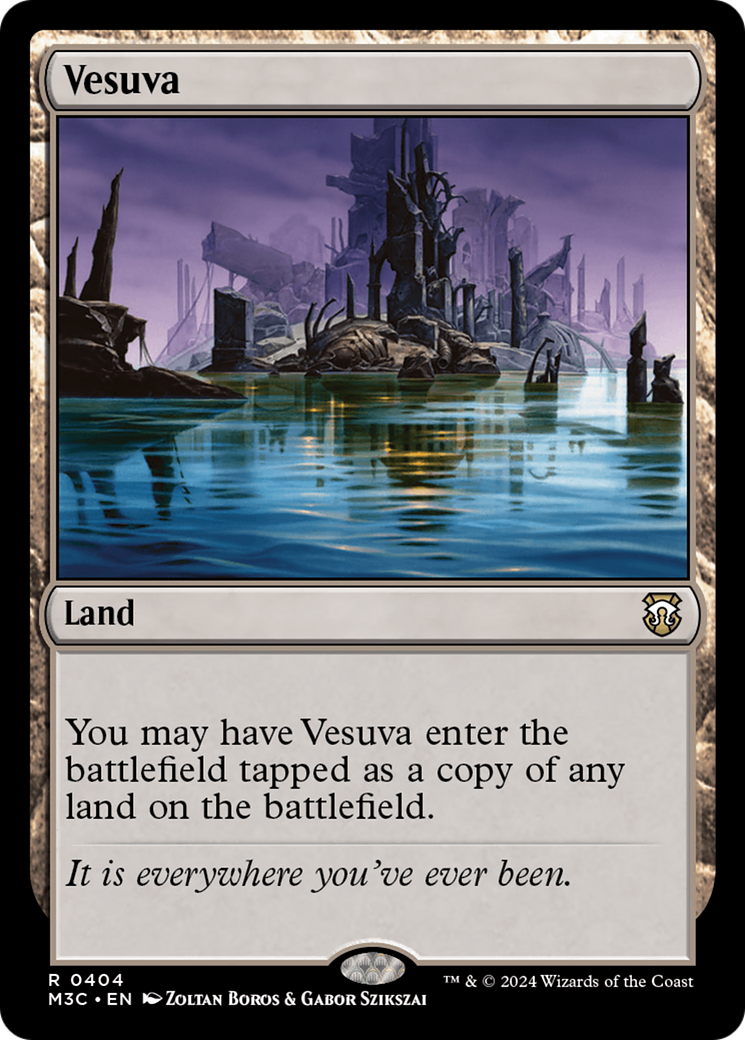 Vesuva (Ripple Foil) [Modern Horizons 3 Commander] | Good Games Cannington