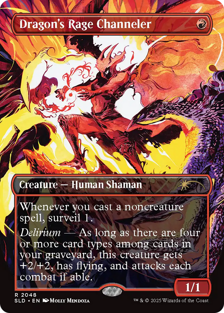 Dragon's Rage Channeler (2048) (Rainbow Foil) [Secret Lair Drop Series] | Good Games Cannington