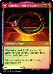 Birgi, God of Storytelling // Harnfel, Horn of Bounty [Kaldheim Prerelease Promos] | Good Games Cannington