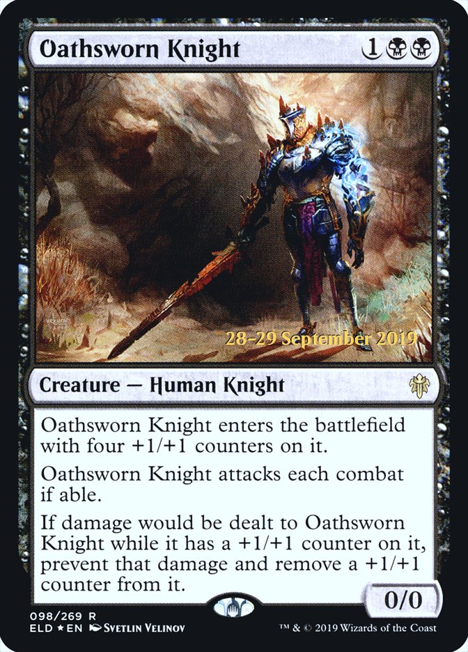 Oathsworn Knight [Throne of Eldraine Prerelease Promos] | Good Games Cannington