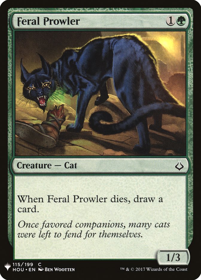 Feral Prowler [Mystery Booster] | Good Games Cannington