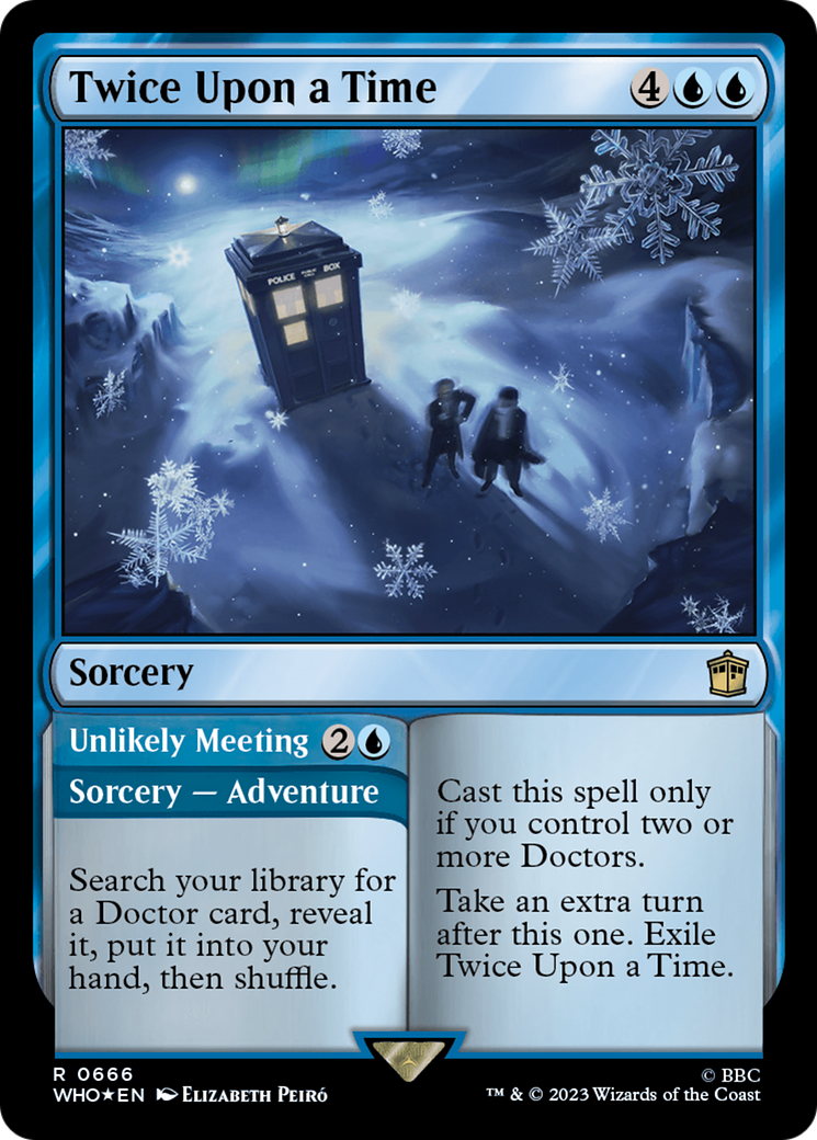 Twice Upon a Time // Unlikely Meeting (Surge Foil) [Doctor Who] | Good Games Cannington