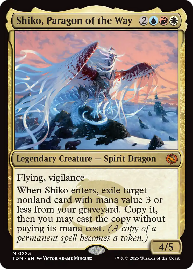 Shiko, Paragon of the Way [Tarkir: Dragonstorm] | Good Games Cannington