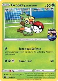 Grookey on the Ball (003/005) [Miscellaneous Cards] | Good Games Cannington