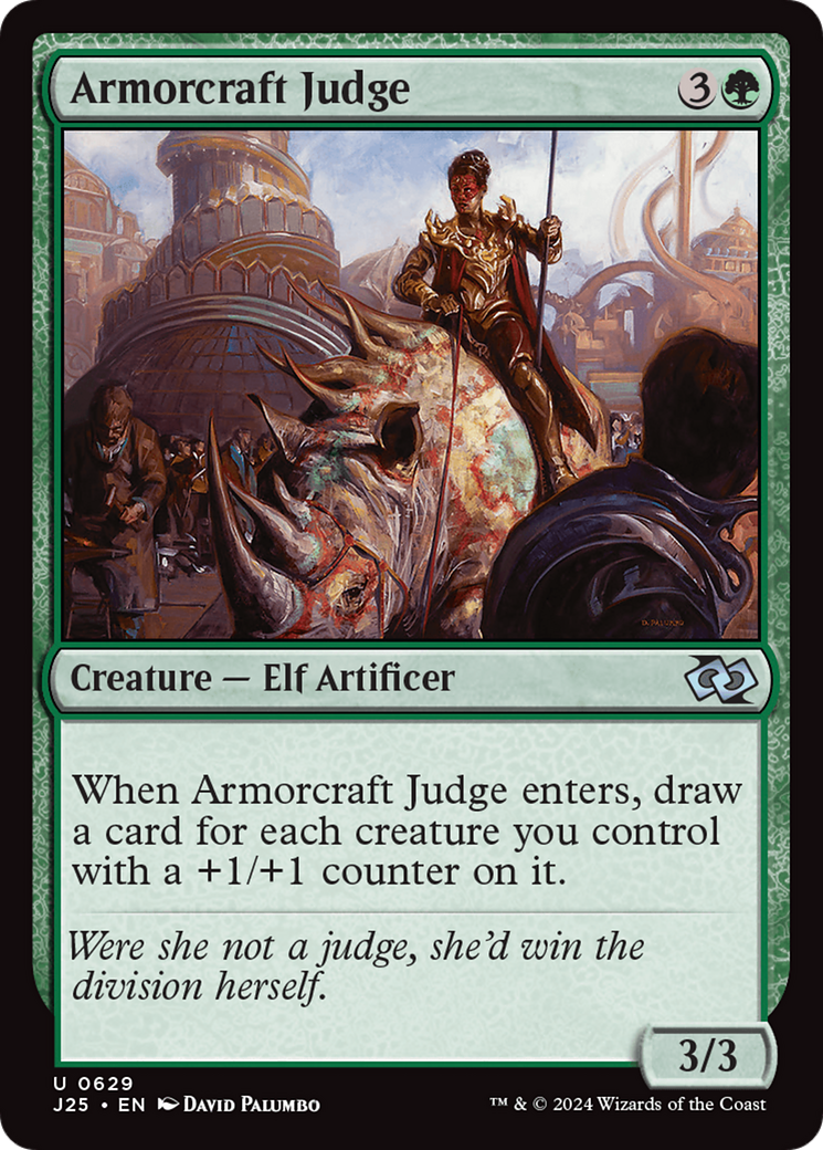 Armorcraft Judge [Foundations Jumpstart] | Good Games Cannington