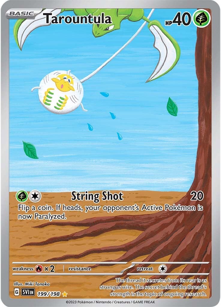 Tarountula (199/198) [Scarlet & Violet: Base Set] | Good Games Cannington