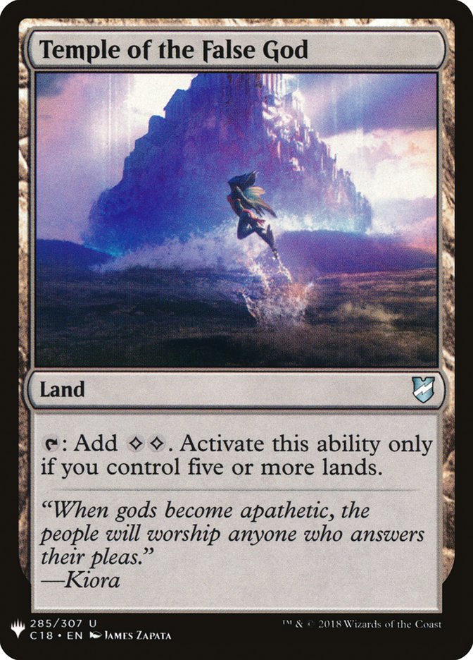 Temple of the False God [Mystery Booster] | Good Games Cannington