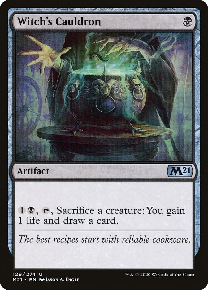 Witch's Cauldron 129 (Core Set 2021)  | Good Games Cannington