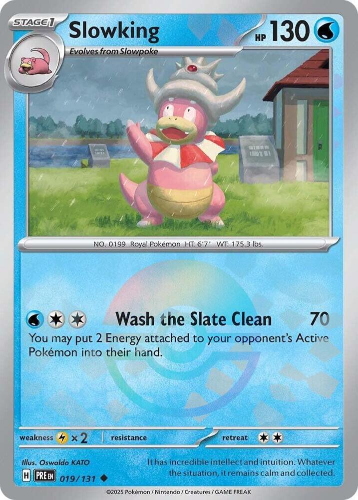 Slowking (019/131) (Poke Ball Pattern) [Scarlet & Violet: Prismatic Evolutions] | Good Games Cannington