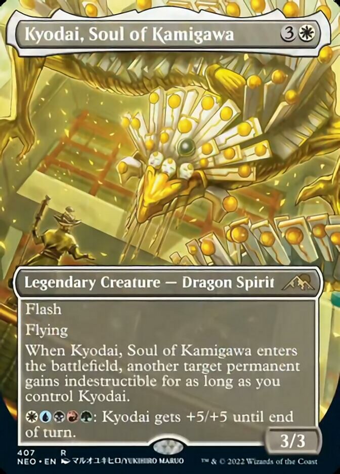 Kyodai, Soul of Kamigawa (Borderless Alternate Art) [Kamigawa: Neon Dynasty] | Good Games Cannington