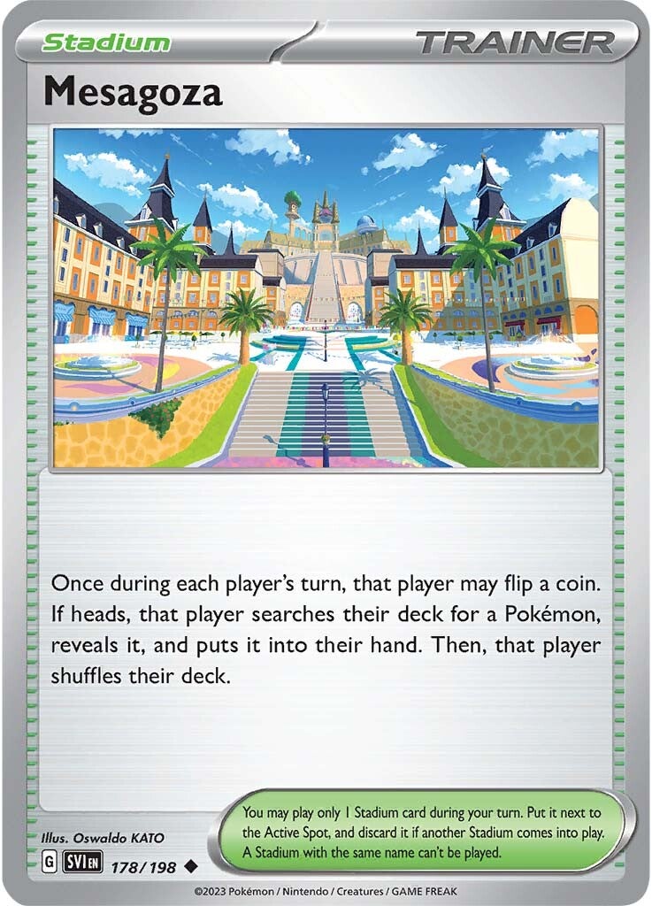 Mesagoza (178/198) [Scarlet & Violet: Base Set] | Good Games Cannington