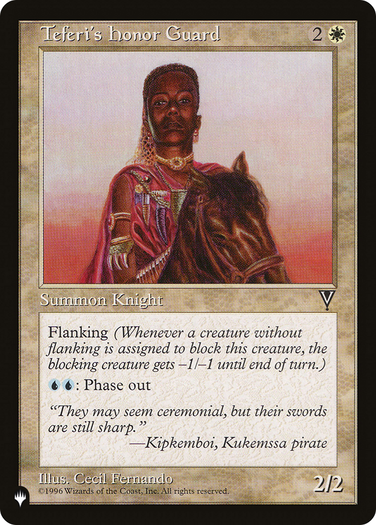 Teferi's Honor Guard [The List] | Good Games Cannington
