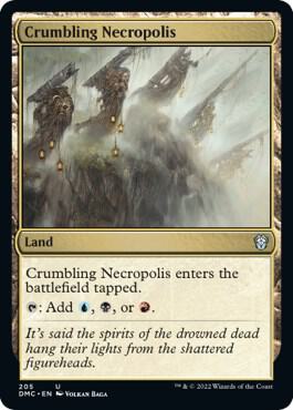 Crumbling Necropolis 205/50 (Commander: Dominaria United)  | Good Games Cannington