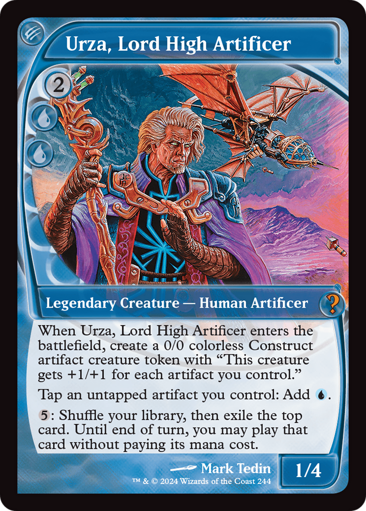 Urza, Lord High Artificer (Future Sight) [Mystery Booster 2] | Good Games Cannington