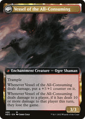Hidetsugu Consumes All // Vessel of the All-Consuming (Extended Art) [Kamigawa: Neon Dynasty] | Good Games Cannington