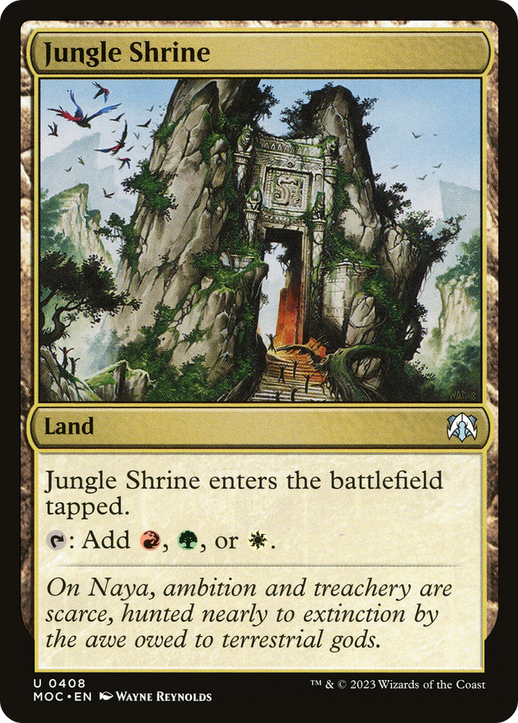 Jungle Shrine [March of the Machine Commander] | Good Games Cannington