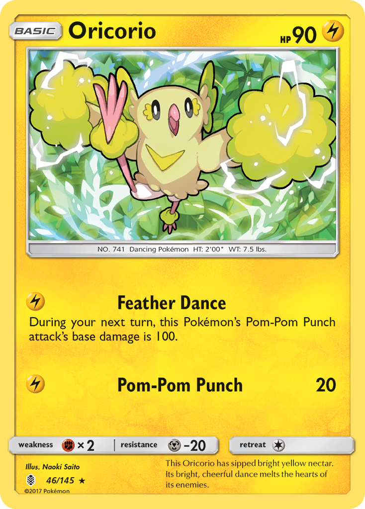 Oricorio (46/145) [Sun & Moon: Guardians Rising] | Good Games Cannington