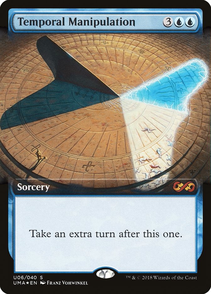 Temporal Manipulation (Topper) [Ultimate Masters Box Topper] | Good Games Cannington