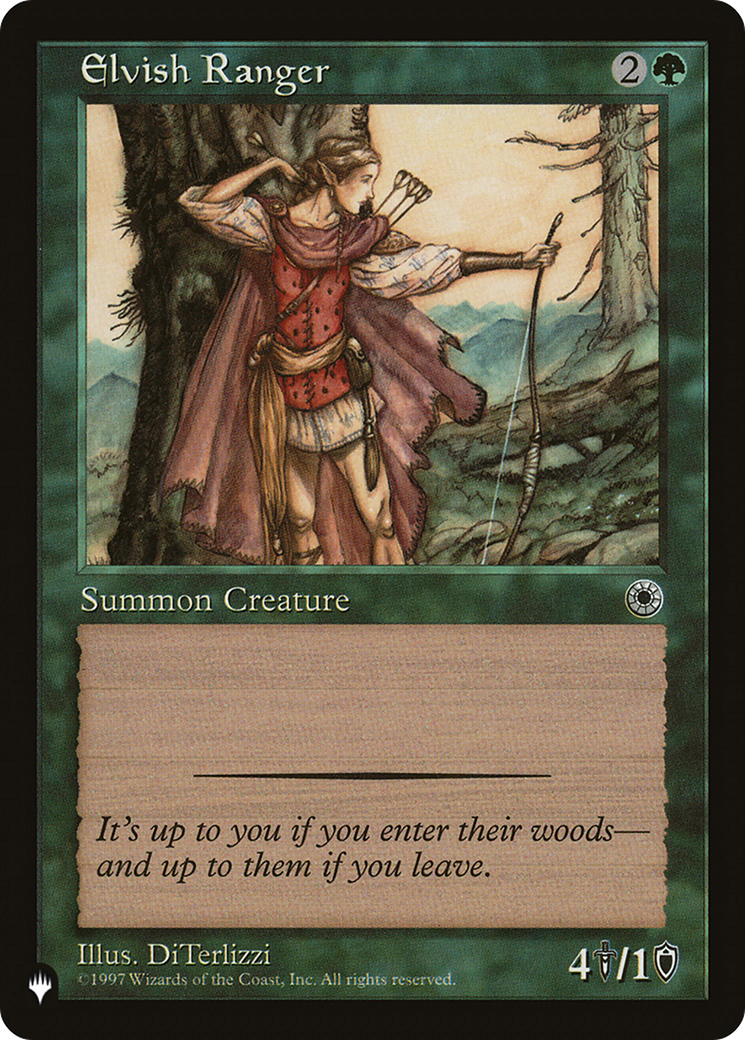 Elvish Ranger [The List] | Good Games Cannington