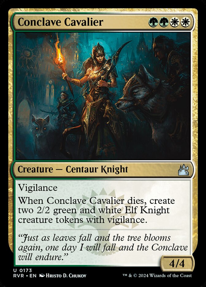 Conclave Cavalier 173/291 (Ravnica Remastered)  | Good Games Cannington