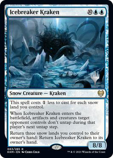 Icebreaker Kraken (Promo Pack) [Kaldheim Promos] | Good Games Cannington