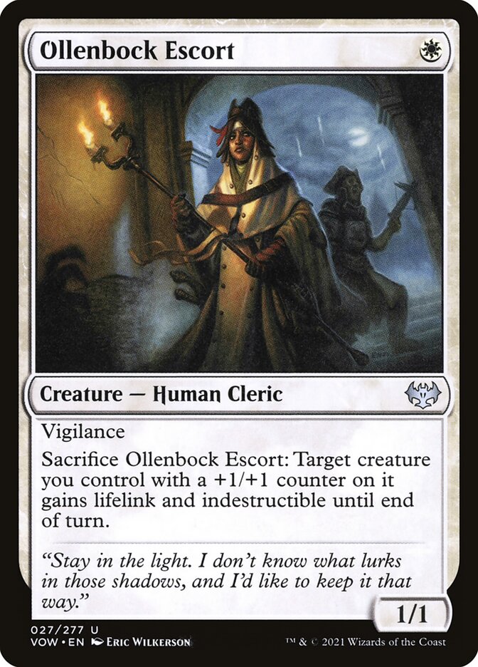 Ollenbock Escort 27/277 (Innistrad: Crimson Vow)  | Good Games Cannington