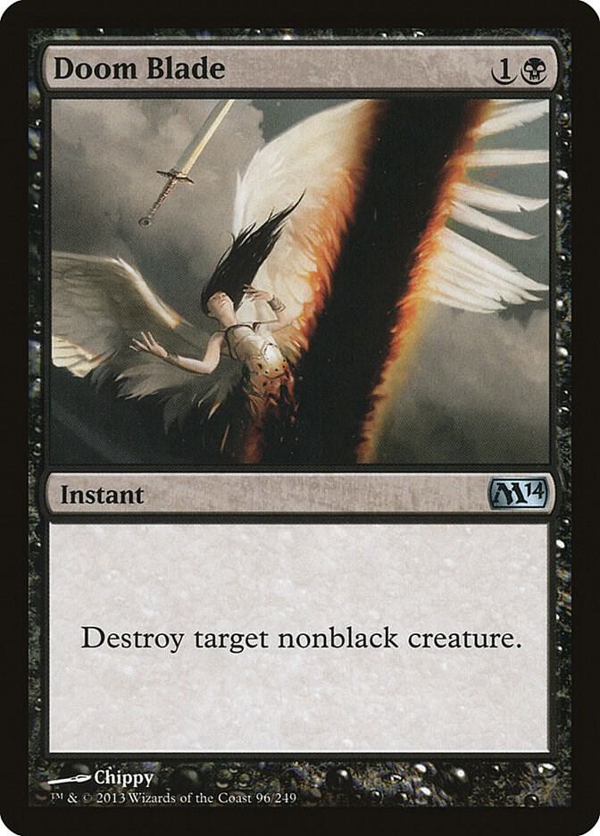 Doom Blade 96/249 (Magic 2014 (M14))  | Good Games Cannington