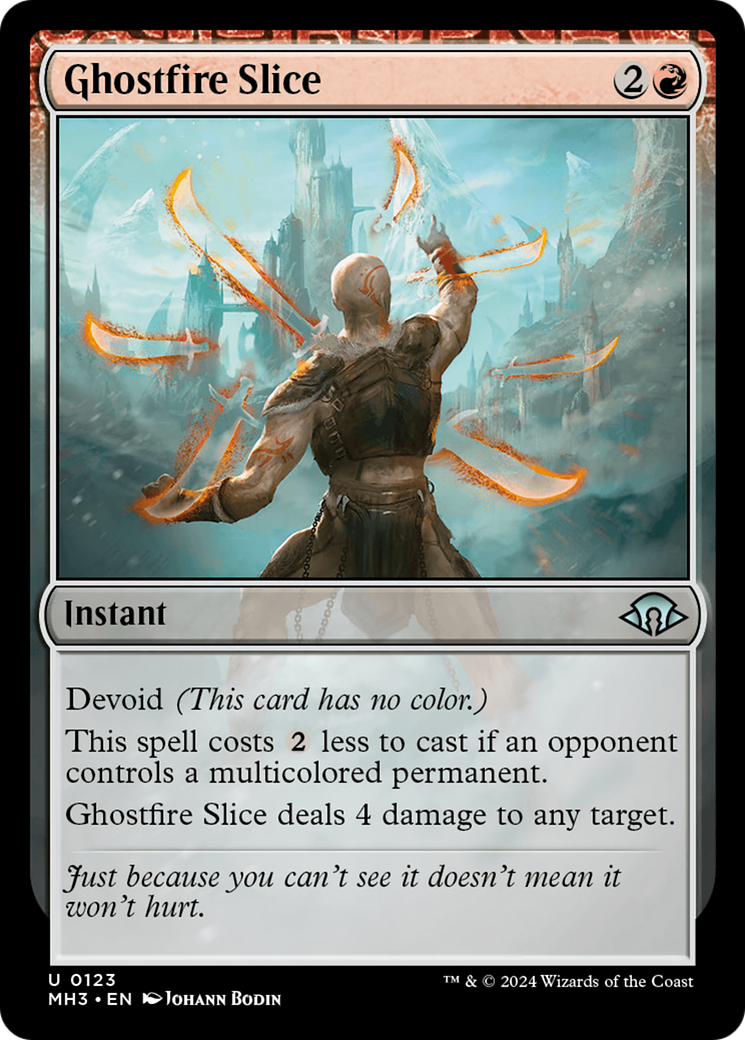 Ghostfire Slice [Modern Horizons 3] | Good Games Cannington