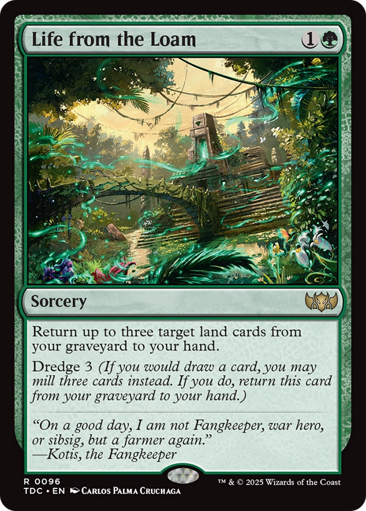 Life from the Loam [Tarkir: Dragonstorm Commander] | Good Games Cannington