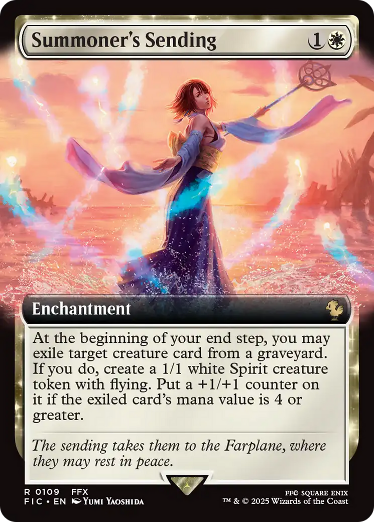 Summoner's Sending (Extended Art) [FINAL FANTASY Commander] | Good Games Cannington
