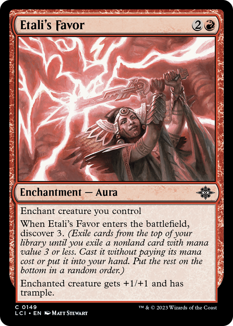 Etali's Favor [The Lost Caverns of Ixalan] | Good Games Cannington