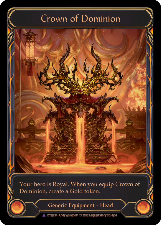 Crown of Dominion (Marvel) [DYN234] (Dynasty)  Cold Foil | Good Games Cannington