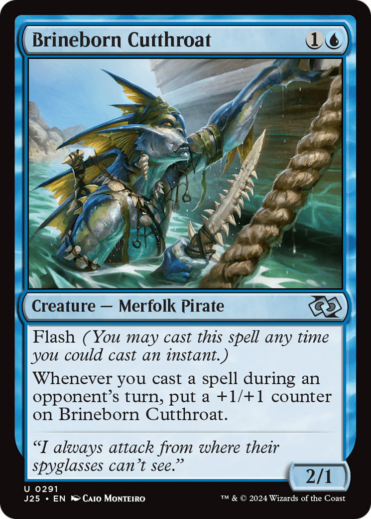 Brineborn Cutthroat [Foundations Jumpstart] | Good Games Cannington