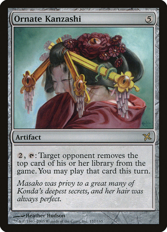 Ornate Kanzashi 157/165 (Betrayers of Kamigawa)  | Good Games Cannington