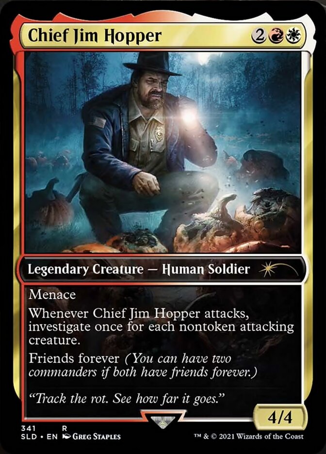 Chief Jim Hopper [Secret Lair Drop Series] | Good Games Cannington