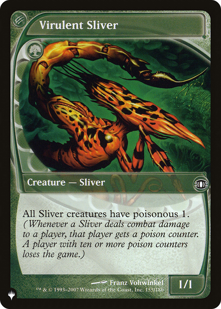 Virulent Sliver [The List] | Good Games Cannington