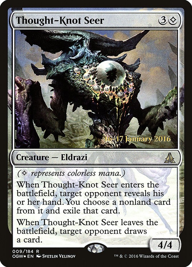 Thought-Knot Seer [Oath of the Gatewatch Prerelease Promos] | Good Games Cannington
