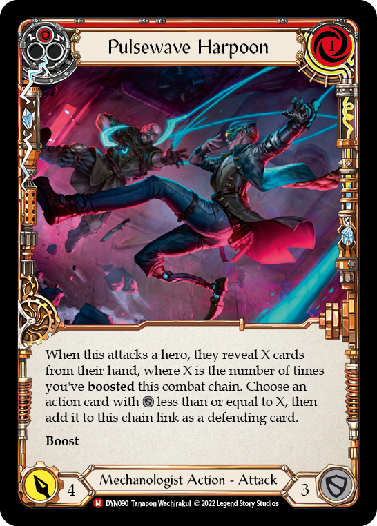 Pulsewave Harpoon [DYN090] (Dynasty)  Rainbow Foil | Good Games Cannington