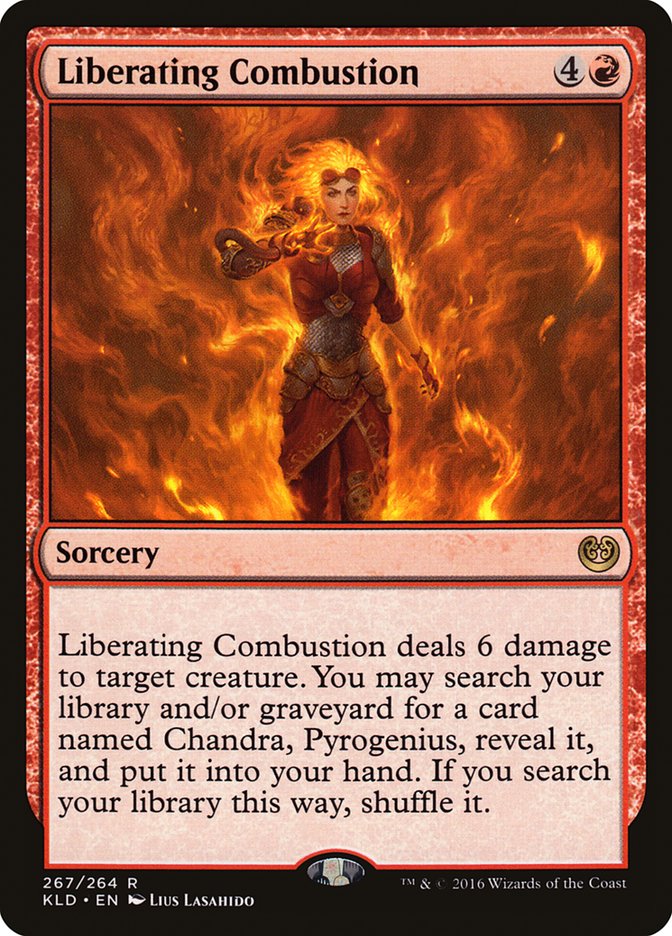 Liberating Combustion [Kaladesh] | Good Games Cannington