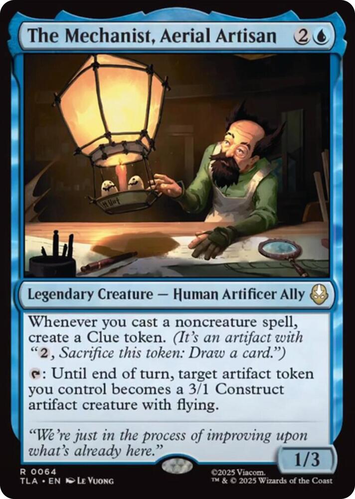 The Mechanist Aerial Artisan 64 (Avatar: The Last Airbender)  - Foil | Good Games Cannington