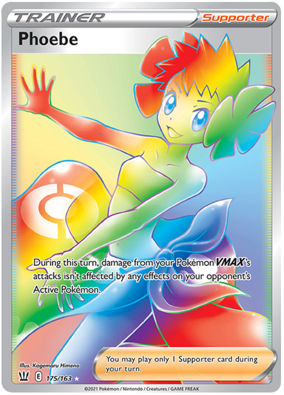 Phoebe (175/163) [Sword & Shield: Battle Styles] | Good Games Cannington