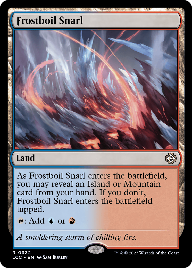 Frostboil Snarl [The Lost Caverns of Ixalan Commander] | Good Games Cannington